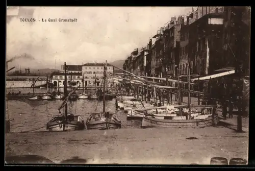 AK Toulon, Le Quai Cronstadt