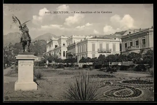 AK Menton, Les Jardins et le Casino