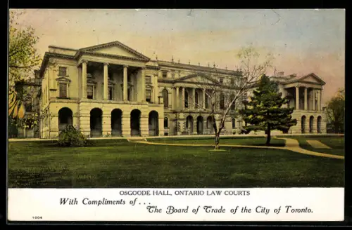 AK Toronto, Osgoode Hall, Ontario Law Courts