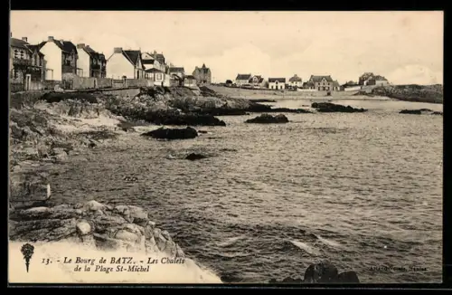 AK Batz-sur-Mer, Le Bourg, Les Chalets de la Plage St-Michel