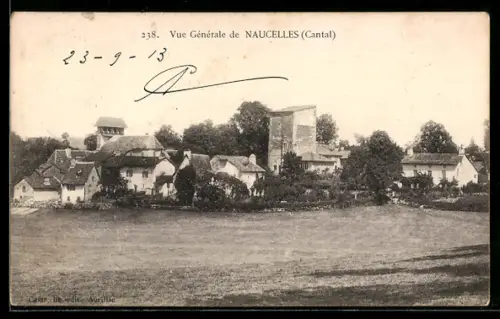 AK Naucelles /Cantal, Vue Générale