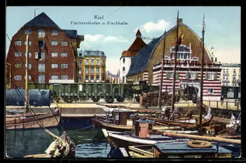 AK Kiel, Fischereihafen, Fischhalle