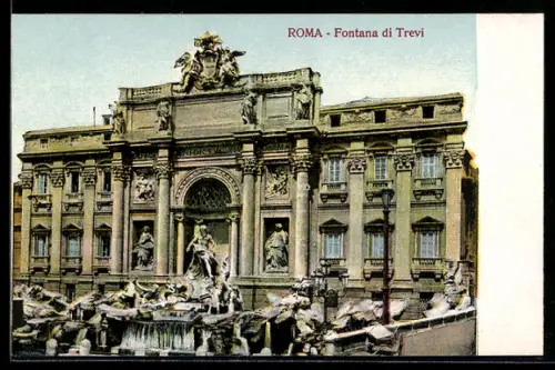 AK Roma, Fontana di Trevi