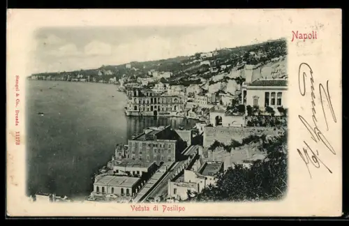 AK Napoli, Veduta di Posilipo