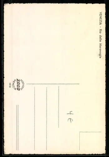 AK Venezia, Rio delle Maravegie