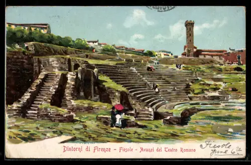 AK Fiesole, Avanzi del Teatro Romano