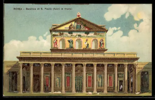AK Roma, Basilica di S. Paolo, fuori le mura