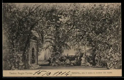 AK Torino, Teatro Regio, Parsifal, atto II scena II, Scena dei Fiori