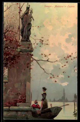Künstler-AK Venice, Madonna in Laguna
