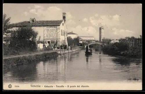 AK Venezia, Estuario, Torcello, Il ponte del diavolo