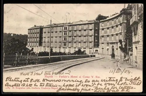 AK Napoli, Parker`s Hotel al Corso V. Em.