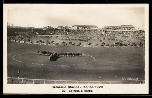 AK Torino, Carosello Storico 1928, La Rosa di Savoia