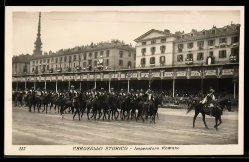 AK Torino, Carosello Storico, Imperatore Romano
