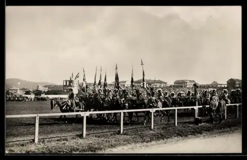 AK Torino, Carosello storico con cavalleria in parata