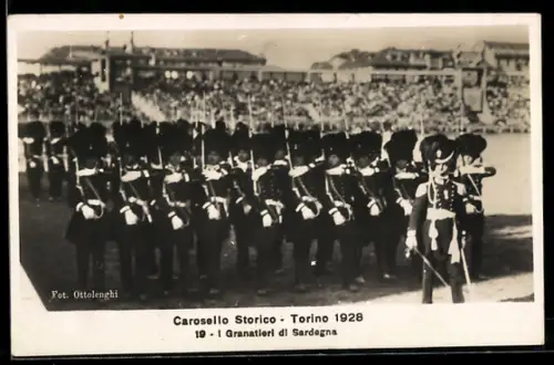 AK Torino, Carosello Storico 1928, I Granatieri di Sardegna