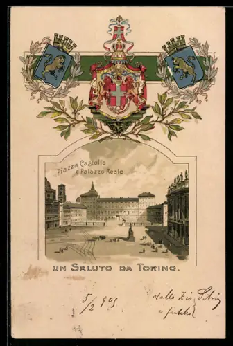 AK Torino, Piazza Castello e Palazzo Reale