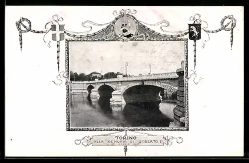 AK Torino, Ponte alla memoria di Umberto I
