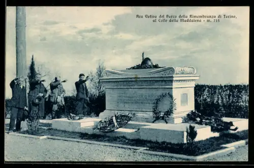 AK Torino, Ara Votiva del Parco della Rimembranza al Colle della Maddalena