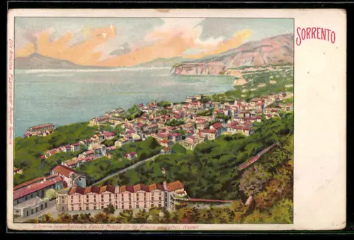 AK Sorrento, Vista panoramica sulla città e sul mare