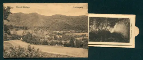 Mechanische-AK Sülzhayn, Tannenweg i. Park, Promenadenweg, Sackberg, Sanatorium Erholung