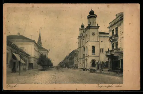 AK Osijek, Synagoge, Zupanyska ulica