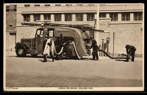 AK London, Fire Brigade, Enclosed Pump