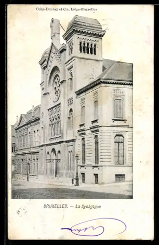 AK Bruxelles, La Synagogue