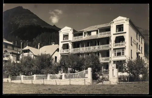 AK Davos-Platz, Hotel-Pension Horlauben