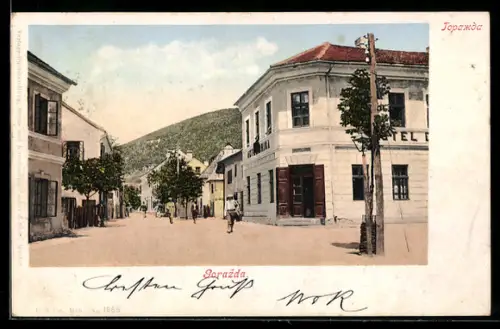 AK Gorazda, Strassenpartie