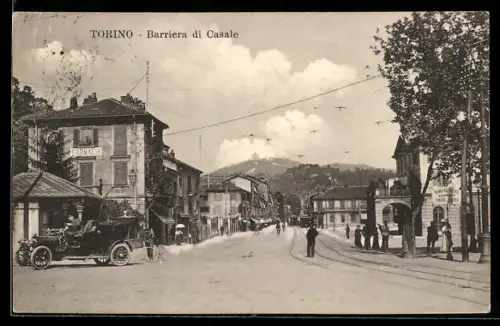AK Torino, Barriera di Casale, Strassenbahn