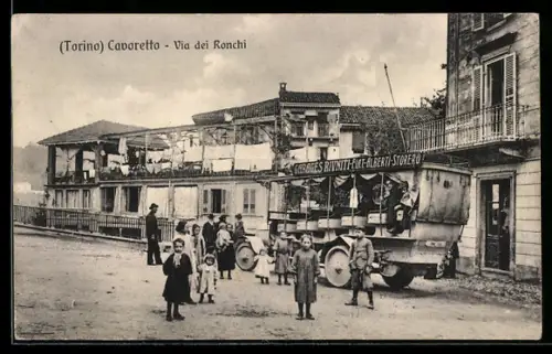 AK Cavoretto /Torino, Via dei Ronchi
