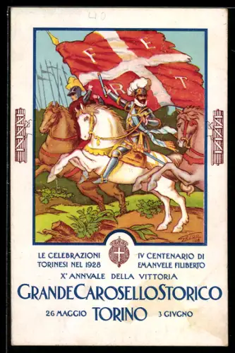 AK Torino, Grande Carosello Storico, X. Annuale della Vittoria