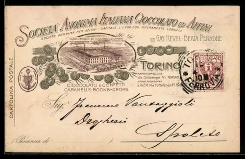 AK Torino, Societa Anonima Italiana Cioccolato ed Affini