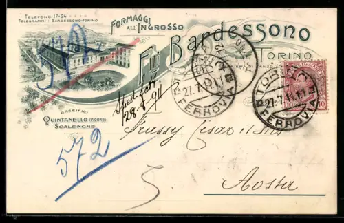 AK Torino, Fili Bardessono, Caseifici Quintanello Scalenghe