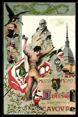 AK Torino, Centenario della Nascita di Cavour