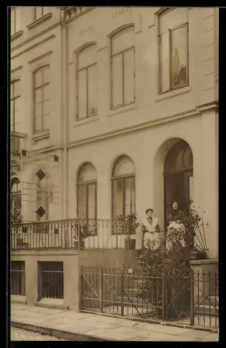 Foto-AK Bremen, Wohnhaus in der Rossstrasse 24