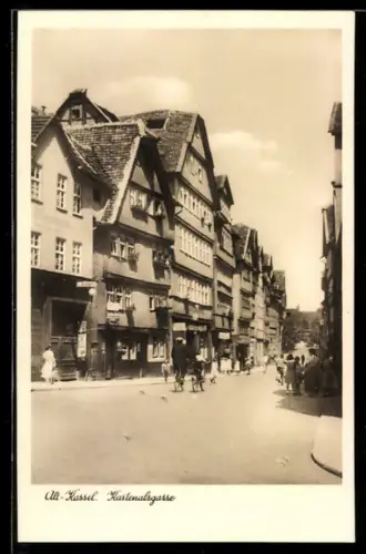 AK Kassel, Blick in die Kastenalsgasse