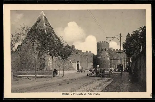 AK Roma, Piramide di Caio Cestio