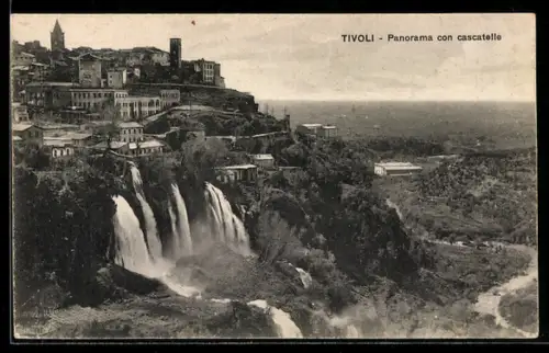 AK Tivoli, Panorama con cascatelle