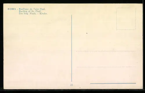 AK Roma, Basilica di S. Paolo