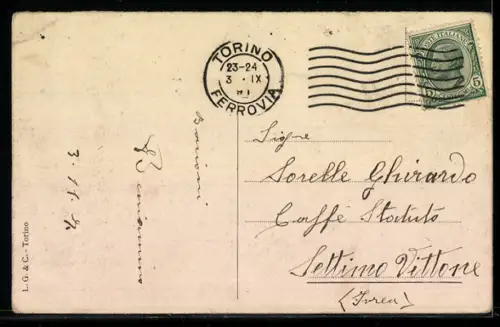 AK Torino, Piazza Castello e Via Roma