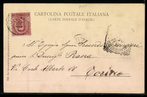 AK Torino, Piazza Castello e Via Roma