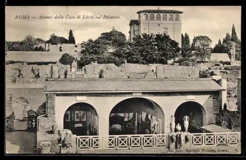 AK Roma, Avanzi della Casa di Livia sul Palatino