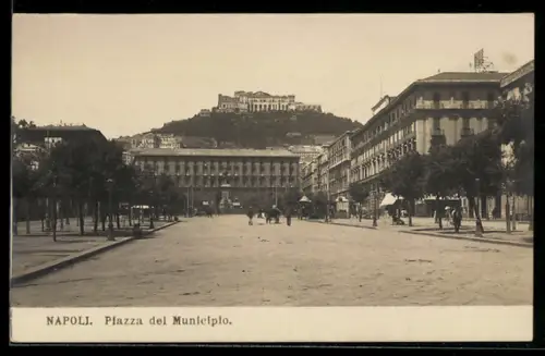 AK Napoli, Piazza del Municipio