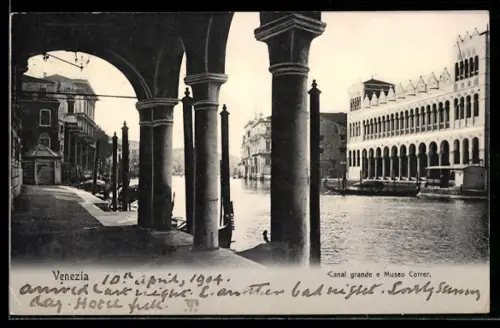 AK Venezia, Canal Grande e Museo Correr
