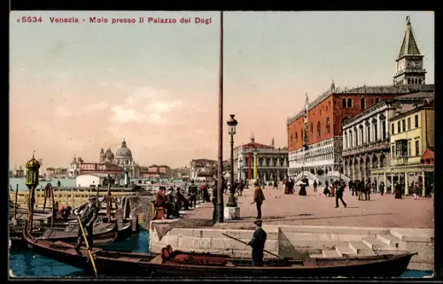 AK Venezia, Molo presso il Palazzo dei Dogi