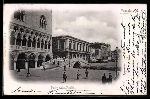 AK Venezia, Ponte della Paglia e Palazzo Ducale