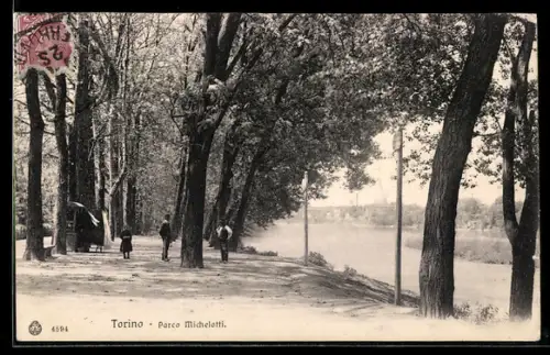 AK Torino, Parco Michelotti con passeggiata alberata
