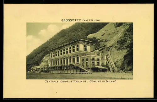 AK Grossotto /Valtellina, Centrale idro-elettrico del Comune di Milano