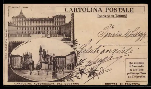 AK Torino, Palazzo Reale e Piazza S. Carlo